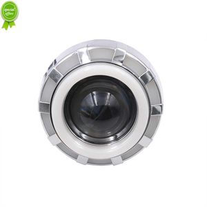 Motorcycle 12V -85V 30W Round Headlight Lens High Low Beam LED Projector Headlight For Electric Bicycle Angel Devil Eye Fog Lamp