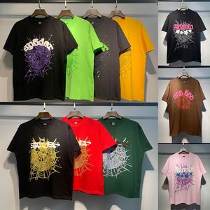 メンズTシャツTシャツスパイダーレディースメンズTシャツデザイナーレターフレーム