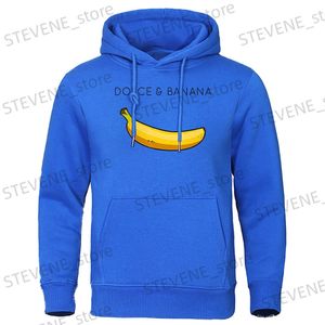 Men's Hoodies Sweatshirts Y2k Men's Cotton Hoodies Banana Print Casual Sweatshirt Gym Clothing Streetwear For Men And Women Trendy Brand New Fashion Tops T231121