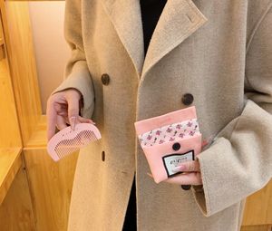 Персиковая деревянная расческа Розовая расческа Мини-деревянная расческа Парикмахерская расческа/сумка для цветов/хранение оптом