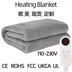 Blankets Electric Blanket Thicker Heater Double Body Warmer Length 151-180cm Heated Thermostat 110V Heating