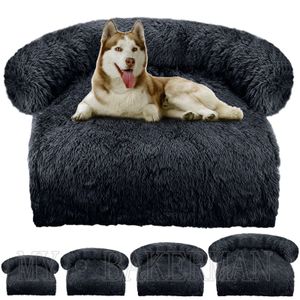 Ручки для вольеров Drop Pet Dog Bed Диван для собак Pet Bed Теплое гнездо Моющийся мягкий защитный коврик для мебели Коврик для кошек Одеяло для больших собак Диван-кровать 231120