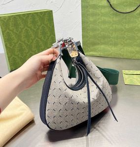 Evening Bags Cosmetic Bags Attache Shoulder Women Handbags Purse Canvas Leather Zipper Closure Red Green Ribbon G Hook Loop Detachable Wide Strap Silver Hardware