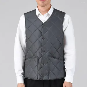 Caratteristiche dei gilet da uomo: questo gilet classico e alla moda in tinta unita versatile può mantenerti asciutto e fresco.