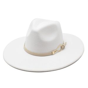 Big Felt Hat for Women Large Fedora hat Men Fedoras Bulk Woman Man Panama Jazz Cap Wide Brim Hats Female Male Caps 2024 Autumn Winter Wholesale