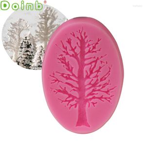 Baking Moulds Tree Cake Border Silicone Mold Cupcake Fondant Decorating Tool Chocolate Gumpaste