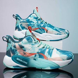 Autumn And Winter New Sports Basketball Shoes Men's Game Court Comfortable Lightweight Running Volleyball Shoes 112123a