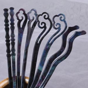 Chinese Style Hair Sticks Acetic Chopstick Clips For Women Vintage Hairpins Wedding Party Hair Accessories Jewelry Gifts