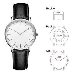 Wristwatches Custom Logo Printing Women Watches Simple Small Dial Ladies Quartz Wrist Watch Own Name Initial For