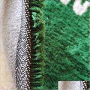 Carpets Green Wet Grass Rugs Keep Off Designer Rug Top Plush Fabric Home Dining Room Living Bedroom Floor Mat Hypebeast Drop Delivery Dh85P