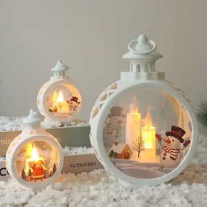 Decorazioni natalizie Luci a LED Vetrina del negozio Finestra Albero Oggetti di scena creativi 231120