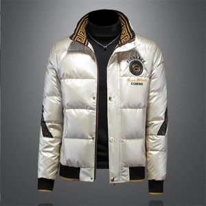 2023 Inverno Mens Jaquetas Mens Jaquetas Clássicos Homens Moda Luxo Designer Marca Down Jacket Parkas Homem Epaulettes Tendência Inverno Quente Algodão Exterior Outwear