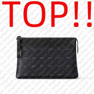 Men Clutch Bags TOP. M82543 POCHETTE VOYAGE SOUPLE M82545 Designer Pocket Organizer Purse Handbag Business Messenger Bag
