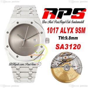 APSF Das Mad Paris SA3120 Automatyczne męskie zegarek 41 SonderModell Ultra cienki 1017 Alyx 9sm Silver Dial Bransoletka Super Edition Relij Hombre Montre Homme Puretime