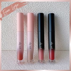 Lipstick Dostosowany pigment płynna matowa szminka długie zużycie 27 odcieni gradient różowy/czarny/biały rurki 3 ml wodoodporne wegańskie 231121