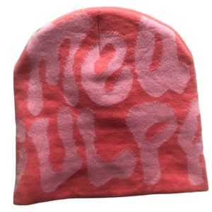 Chapéus de luxo designers mulheres gorro rosa para homens mea culpas moda casual outono inverno calor casquette dia de natal presente amantes boné de malha macio A-24