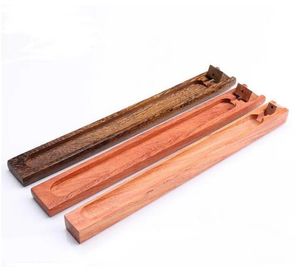 Durable Rosewood Wenge Wood Incense Burner Censer Natural Wooden for Incense Holder Home Decoration
