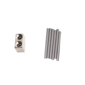 Printer Supplies V-Core 3.1 3D Printer Bed Arm Parts 6pcs Dowel Pin 3x35mm 3pcs Rectangle Magnet 20x10x5mm Two Hole M3 Countersink screw