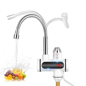 Kitchen Faucets Instant Water Tap Electric Heater Boiling 220V Faucet Fast With LED Digital Display