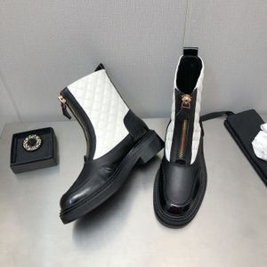 Осенне-зимние новые классические ботильоны на платформе в клетку Модные ботильоны в стиле Челси Роскошные дизайнерские брендовые фабричные шнурки Обувная коробка