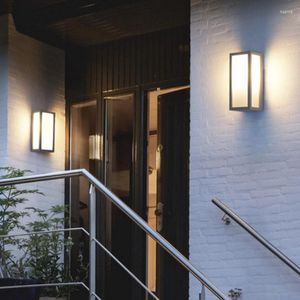 Wall Lamp Light Outdoor Waterproof Super Bright Door Headlight Courtyard Exterior Led Gate Doorway Balcony Stairca