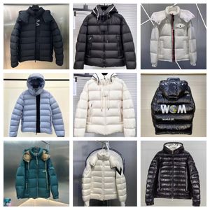 Designer Classics Męska kurtka drukowane litery na klatce piersiowej Winter Jacks ciepłe etykiety puffer podnośników Ukończ nowy stylasian