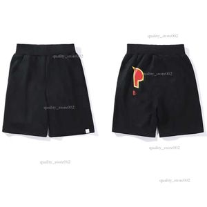 Shark Designer Bathing Ape Shorts Homens Mulheres Verão Tubarão Cabeça Boca Marca Bordado Emblema Shorts Praias Japansports Calças Tamanho 7651