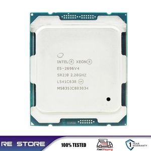 Procesory użyte Intel Xeon E5 2696 V4 Procesor 22GHz 55M 22CORE 44 Wątek 150 W 14nm LGA 20113 CPU 231120