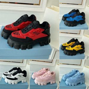 Platform Ayakkabı Spor ayakkabıları Sıradan Ayakkabı Rois Boots Fashtion Trainer Kadın Yüksek Artan Dişli Büyük Sole Mesel Klasik Üçgen Toz Çantası