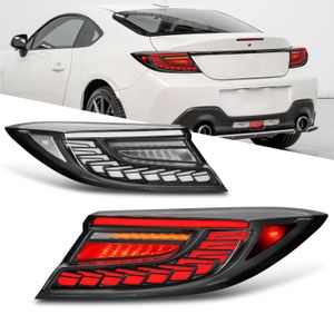 TAILDIGHTER FÖR SUBARU BRZ/TOYOTA 86 2021-2023 DRAGON SCALE STIL LED TAIL LIGHT DYNAMIM DRL RAVSE Auto Accessories