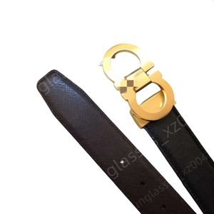 Ferra Belt Designer Gamo Top Quality Cintura Uomo Men's Belt 8 Boutique Button Head Layer Cowhide Business Cnappe Knapp Kohide Belt mångsidig minimalist