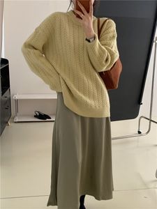 Felpe con cappuccio da donna Lettera Cotone Maglione da uomo Polsino filo Maglione Top Autunno Inverno pullover femminile autunno inverno abbigliamento Stripe Knit lavorato a maglia Cardigan a maniche lunghe