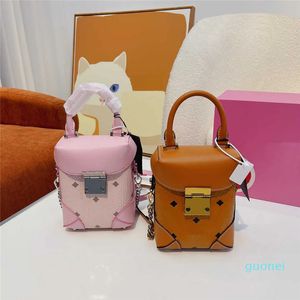 Дизайнерская кожаная сумка для плеч женщин мини-макияж корпус женщин, женщины, мешки, дамы, кошельки сумочка сплошной цветовой кошелек