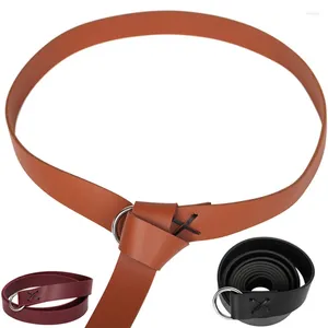 Party Supplies Pu LeaterRetro Style Medieval Viking Belt Knight för scenföreställningar Halloween Props dekoration