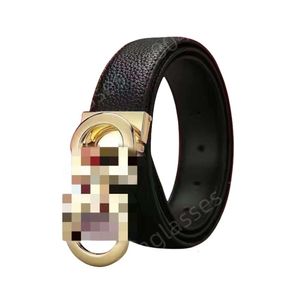 Дизайнер пояса Ferra Gamo Top Caffence Cintura Uomo Belt Men's Men's Line Buckle Cowhide Cowhide Гладкая пряжка для бизнеса.