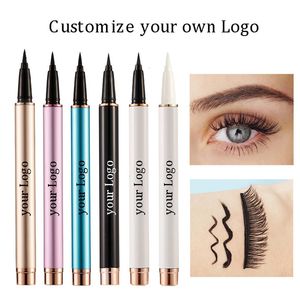 Lidschatten-/Liner-Kombination, individuelle Magic Lashes, selbstklebender flüssiger Eyeliner-Stift, kleberfrei, magnetfrei, Make-up, Wimpern-Werkzeuge, Liner-Stift Nr. 231120