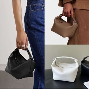 Designer Bags The row handbag for women lunch box bag niche design fashion sense handbag small square bag trend