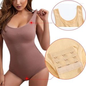 Mulheres Shapers Mulheres Cintura Trainer Bodysuit Slim Full Body Shapewear Macacões Sem Emenda Barriga Controle Tops Bodysuits