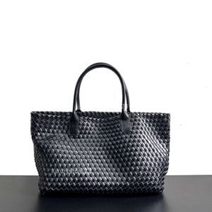 Leather Botegass Venetaas Bags Cabat Tote Lady Bag Classic Sheepskin Large Capacity Handbags Fashion Women's Woven Basket Top Quality Totes Handbag