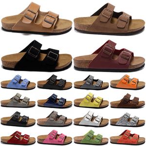 best selling Sandals Arizona Slides birks stock Men Women Slippers Birko-Flor Nubuck Leather Suede Clogs Mocha Beach Shoes Outdoor Slider Platform Sandal