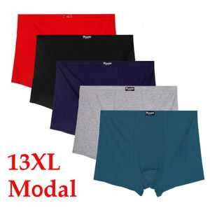 Underbyxor 4pcslot 13xl Modal överdimensionerade män Boxer Homme Shorts s trosor underwer Man Comfort 230420