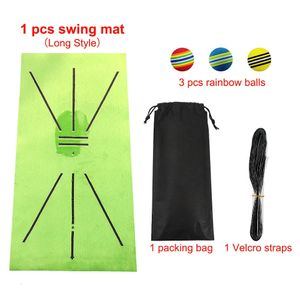 Weitere Golfprodukte: Golfschwungmatte, Schlagrichtungsmarkierung, Spur, Indoor-Golfschwung-Trainingsunterlage, Übungsball 231120