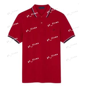 Fad Fred Perry Mens Basic Polo Shirt Designer Shirt Business Polo Luxury broderade logotyp Mens Tees Kort ärmstorlek S/M/L/XL/XXL 5229