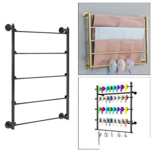 Other Arts And Crafts Wall Mount Ribbon Organizer Storage Display Wire Sewing Spool Rack Key Holders Drop Delivery Home Garden Dhiyj Dhz0A
