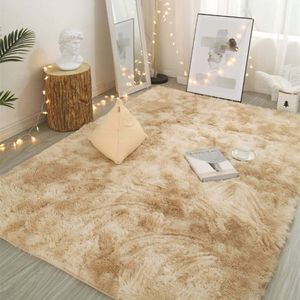 Ковер 11285 Nordic Tie-Dye Carpet Оптовая продажа плюшевый коврик Гостиная Спальня Кровать Одеяло Напольная подушка для украшения дома 231120