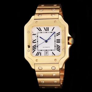 Zegarki z mechanizmem automatycznym luksusowy zegarek 41MM męski zegarek Premium szafirowy wodoodporny składany klamra na rękę bransoletka montre ze stali nierdzewnej
