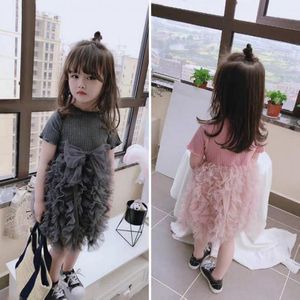 Mädchen Kleider Mädchen 2023 Sommer Baby Kleid Schöne Mode Chinesischen Stil Gerade Baumwolle Kinder Weiche Kleidung