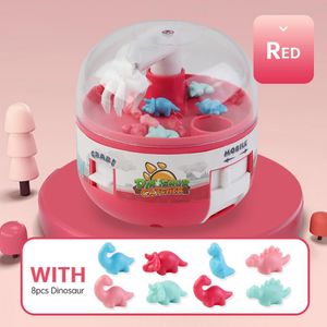 Tools Workshop Capsule Machine Mini Dinosaur Catcher Interactive Toys Childrens Toddler Claw Catching Grabbing 230421