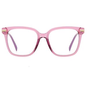 Jiuling Eyewear New Fashion Vintage Clear Glasses Optical Eyeglasses Frame Square Anti Blue Light Big