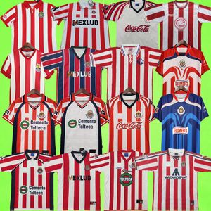 110th Retro Chivas Guadalajara soccer jerseys 1995 1996 1997 1998 1999 2000 2006 Vintage football shirts 1960 94 95 96 97 98 99 00 01 02 03 06 07 08 uniform 60th 100th 115th